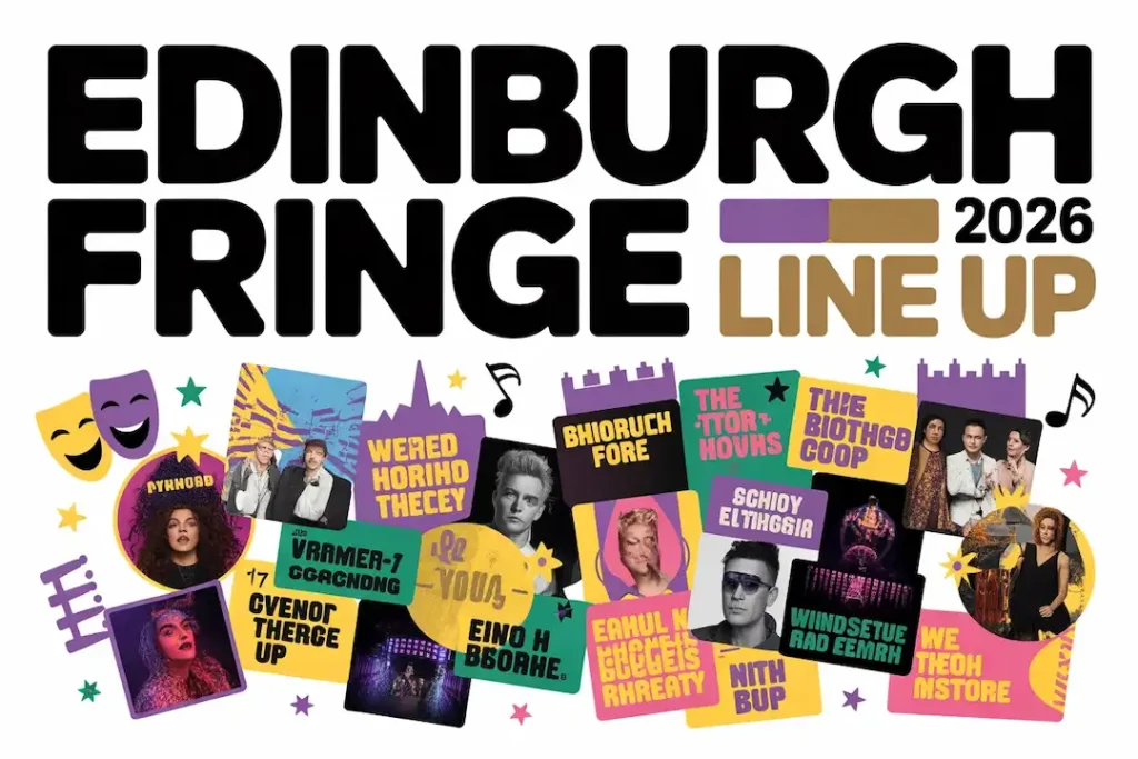 Edinburgh Fringe 2026 Line Up Edinburgh Fringe 2026 Line Up