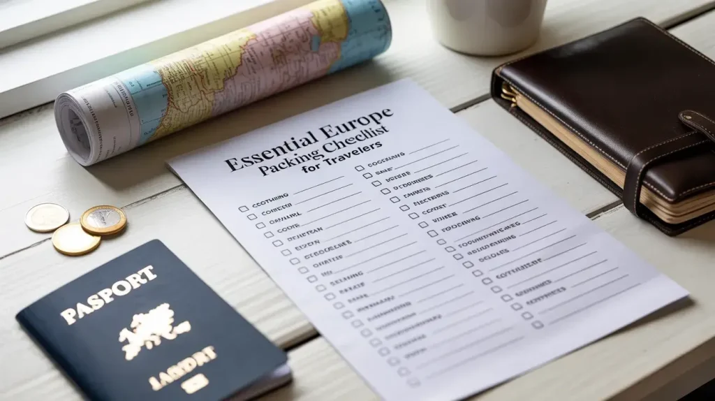 Europe Trip Packing 1 Europe Trip Packing